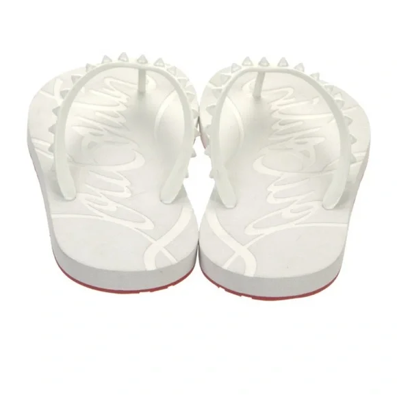 Christian Louboutin flip-flops